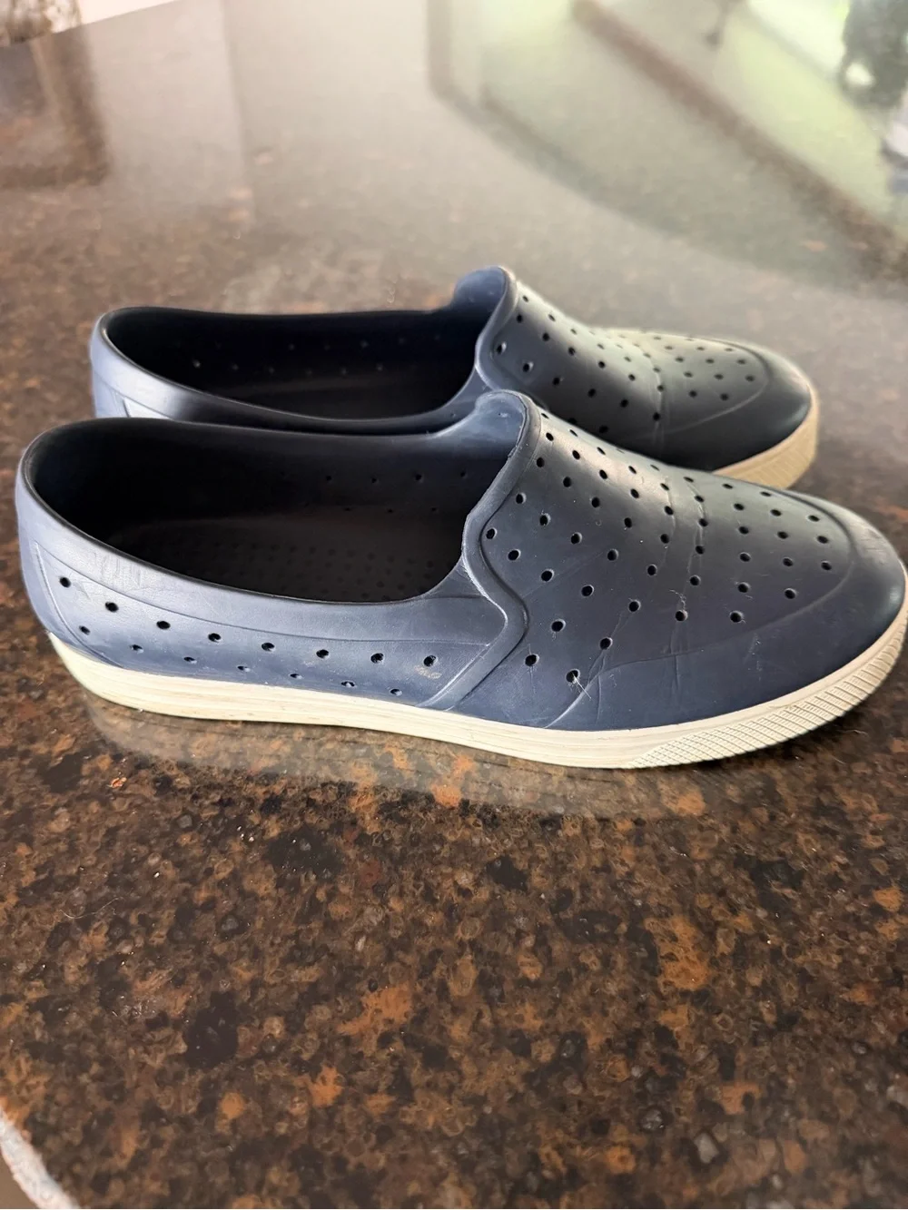 Slip-On Perforated Casual Shoes